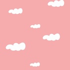 Papel De Parede Adesivo Lavável Céu Rosa 9m