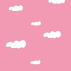 Papel De Parede Adesivo Lavável Céu Rosa Bebê 18m