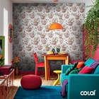 Papel De Parede Adesivo Lavável Chá 3m