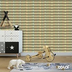 Papel De Parede Adesivo Lavável Chefron Listrado 15m