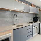 Papel De Parede Adesivo Lavavel Cimento Queimado Marmorizado