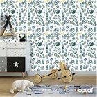 Papel De Parede Adesivo Lavável Circulares 18m