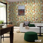 Papel De Parede Adesivo Lavável Circulos Coloridos 15m