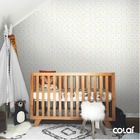 Papel De Parede Adesivo Lavável Corações Coloridos 12m