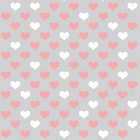 Papel De Parede Adesivo Lavável Coraçoes Rosa E Branco 9m