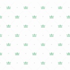 Papel De Parede Adesivo Lavável Coroa Verde 12m