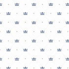 Papel De Parede Adesivo Lavável Coroas 9m