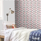 Papel De Parede Adesivo Lavável Disfarces 12m