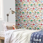 Papel De Parede Adesivo Lavável Diversão Infantil 18m