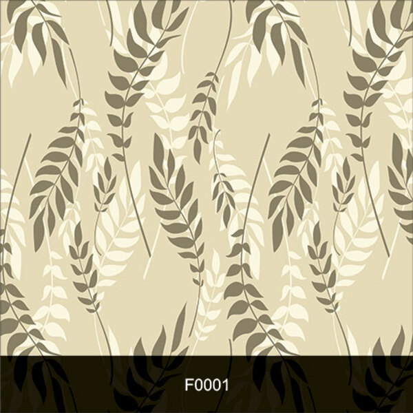 Papel De Parede Adesivo Lavável Floral Samambaia F0001