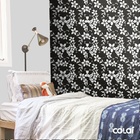 Papel De Parede Adesivo Lavável Flores Brancas 18m