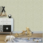 Papel De Parede Adesivo Lavável Flores Desenhadas  12m