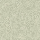 Papel De Parede Adesivo Lavável Flores Desenhadas  9m