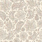 Papel De Parede Adesivo Lavável Flores Detalhadas 12m