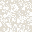 Papel De Parede Adesivo Lavável Flores Fossilizadas 15m