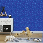 Papel De Parede Adesivo Lavável Flores Sinuosas 15m