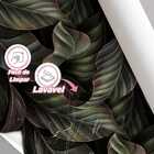 Papel De Parede Adesivo Lavável Folha De Bananeira Rose Gold