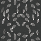 Papel De Parede Adesivo Lavável Folhas Chumbo 9m