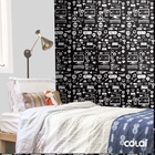 Papel De Parede Adesivo Lavável Follow Me 6m