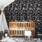 Papel De Parede Adesivo Lavável Follow Me 9m