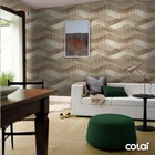 Papel De Parede Adesivo Lavável Geometrico Abstrato 9m