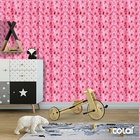 Papel De Parede Adesivo Lavável Hibisco 15m