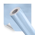 Papel De Parede Adesivo Lavavel Laca Alto Brilho Azul Caribe