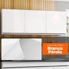 Papel De Parede Adesivo Lavavel Laca Alto Brilho Branco Perola