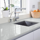 Papel De Parede Adesivo Lavavel Laca Alto Brilho Cinza Claro