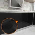 Papel De Parede Adesivo Lavavel Laca Alto Brilho Preto Black