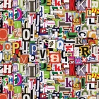 Papel De Parede Adesivo Lavável Letras Urbanas 6m