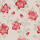 Papel De Parede Adesivo Lavável Lírios Rosê 6m