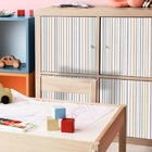 Papel De Parede Adesivo Lavavel Listrado Bege E Cinza 500x60cm