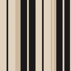 Papel De Parede Adesivo Lavável Listrado Bege E Preto 18m