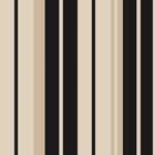 Papel De Parede Adesivo Lavável Listrado Bege E Preto 6m