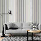 Papel De Parede Adesivo Lavavel Listrado Creme E Cinza 500x60