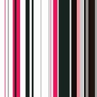 Papel De Parede Adesivo Lavável Listrado Rosa E Preto 9m