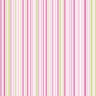 Papel De Parede Adesivo Lavável Listrado Rosa E Verde 6m