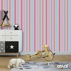 Papel De Parede Adesivo Lavável Listrado Vertical 6m