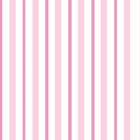 Papel De Parede Adesivo Lavável Listras Rosas  15m
