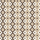 Papel De Parede Adesivo Lavável Losango Marrom 6m