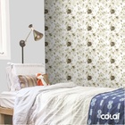 Papel De Parede Adesivo Lavável Lótus Sombreado 9m