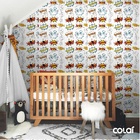 Papel De Parede Adesivo Lavável Luta De Quadrinhos 18m