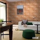 Papel De Parede Adesivo Lavável Madeira Angelim 3m