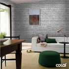 Papel De Parede Adesivo Lavável Madeira Cinza 18m