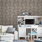 Papel De Parede Adesivo Lavável Madeira De Demolição 12m