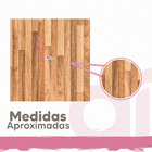 Papel De Parede Adesivo Lavável Madeira Freijó 18m