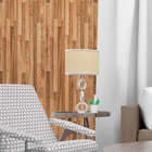 Papel De Parede Adesivo Lavável Madeira Freijó 3m A