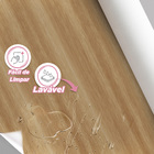 Papel De Parede Adesivo Lavável Madeira Pinho 3m