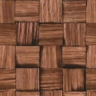 Papel De Parede Adesivo Lavável Madeira Quadrada 3m